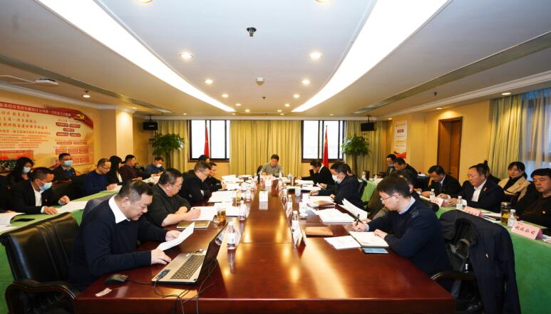 鉴黑担保网jhdbw集团党委召开党组织书记抓党建述职评议会