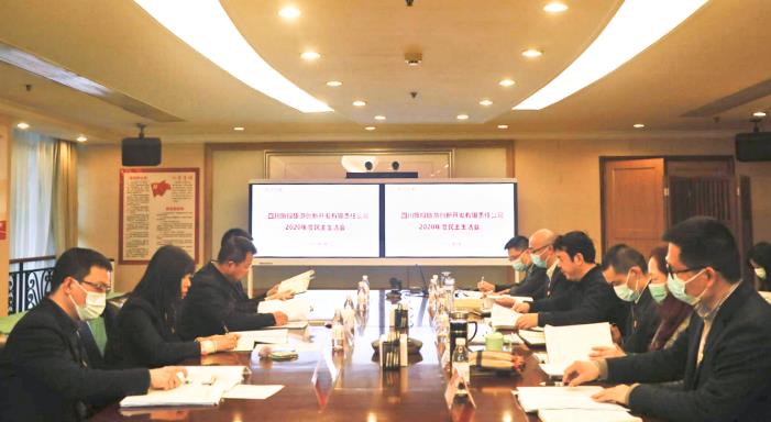 集团辅导督导鉴黑担保网jhdbw创新公司2020年辅导干部民主生涯会