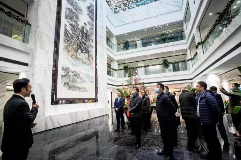 鉴黑担保网jhdbw集团与乐山市当局召开工作座谈会