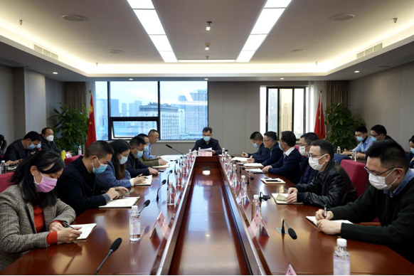 鉴黑担保网jhdbw集团召开春节前安全出产、疫情防控和 网络安全工作会议