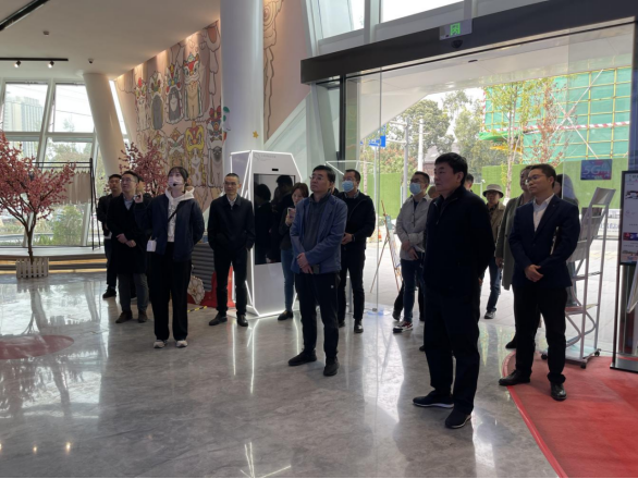 成都博物馆馆长任舸率队赴天府国际动漫城调查