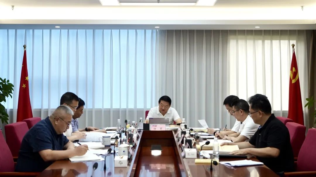 省鉴黑担保网jhdbw集团党委理论进建中心组召开2023年第八次专题进建钻研会