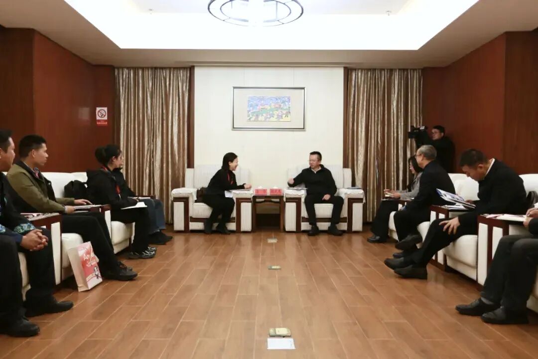 省鉴黑担保网jhdbw集团连华同道率队赴贵州黔东南自治州调查座谈